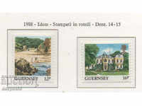 1988. Guernsey. Regular issue - Roller stamps.