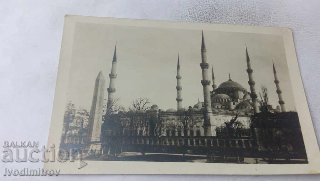 Пощенска картичка Istanbul Синята джамия