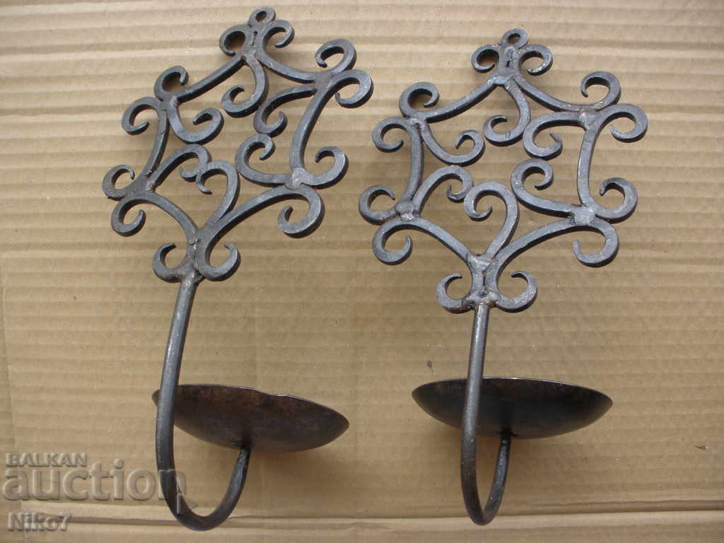 Wall sconces, ( sconces ) - wrought iron. with price € 44.99 | 87.99 BGN