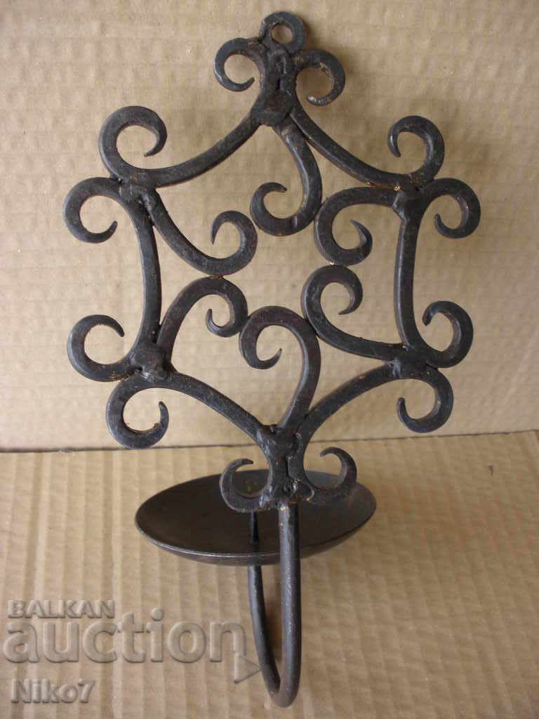 Wall sconces, ( sconces ) - wrought iron. - 5 Wall sconces, ( sconces ) - wrought iron. - 5