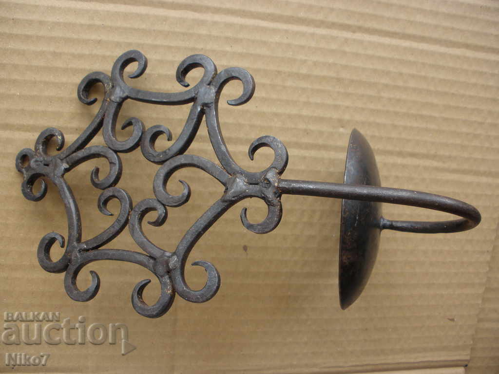 Wall sconces, ( sconces ) - wrought iron. - 7 Wall sconces, ( sconces ) - wrought iron. - 7