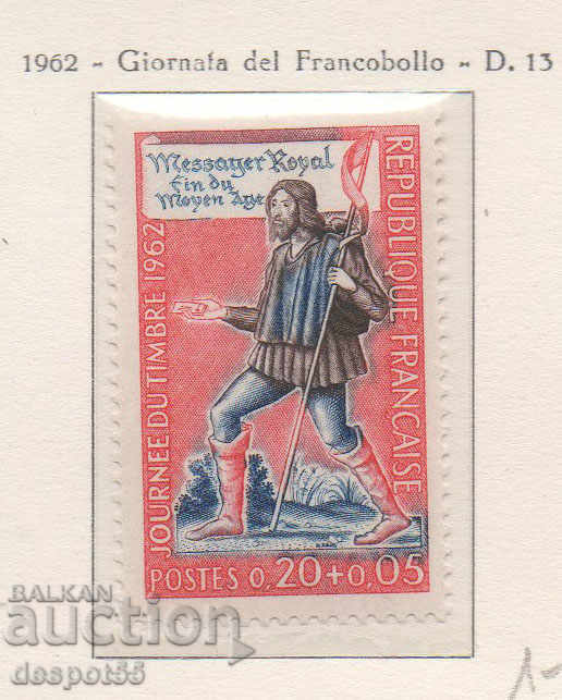 1962. France. Postage stamp day.