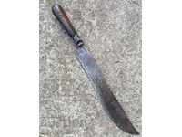 Old forged knife, karakulak, blade