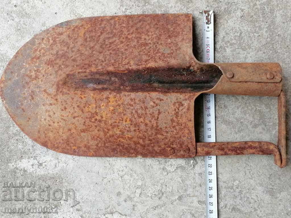 Old forged shovel tool white lezgar - 6