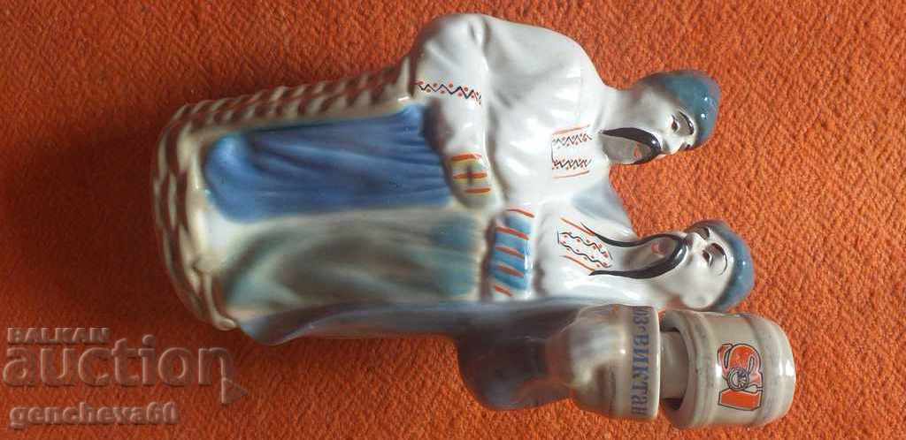 COLLECTIBLE Russian porcelain bottle, porcelain - 5
