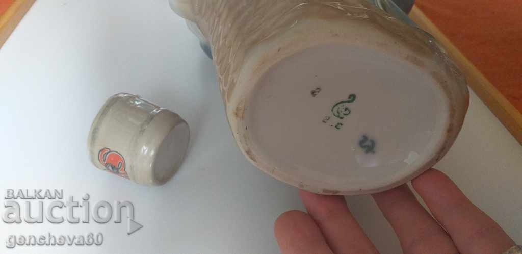 Συλλεκτικό Ρωσικό πορσελάνινο μπουκάλι "Δύο Κοζάκοι" - 6