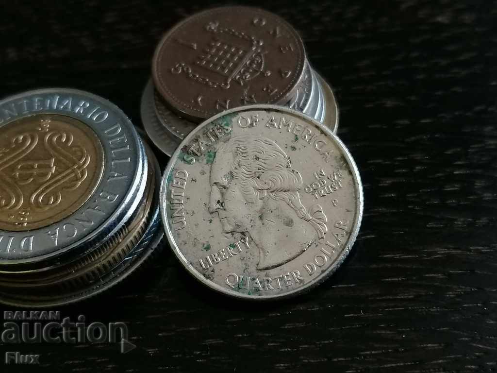 Κέρμα - ΗΠΑ - 1/4 (τέταρτο) δολάριο (Μασαχουσέτη) | 2000 με τιμή 2.35 BGN | € 1.20 Κέρμα - ΗΠΑ - 1/4 (τέταρτο) δολάριο (Μασαχουσέτη) | 2000 με τιμή 2.35 BGN | € 1.20
