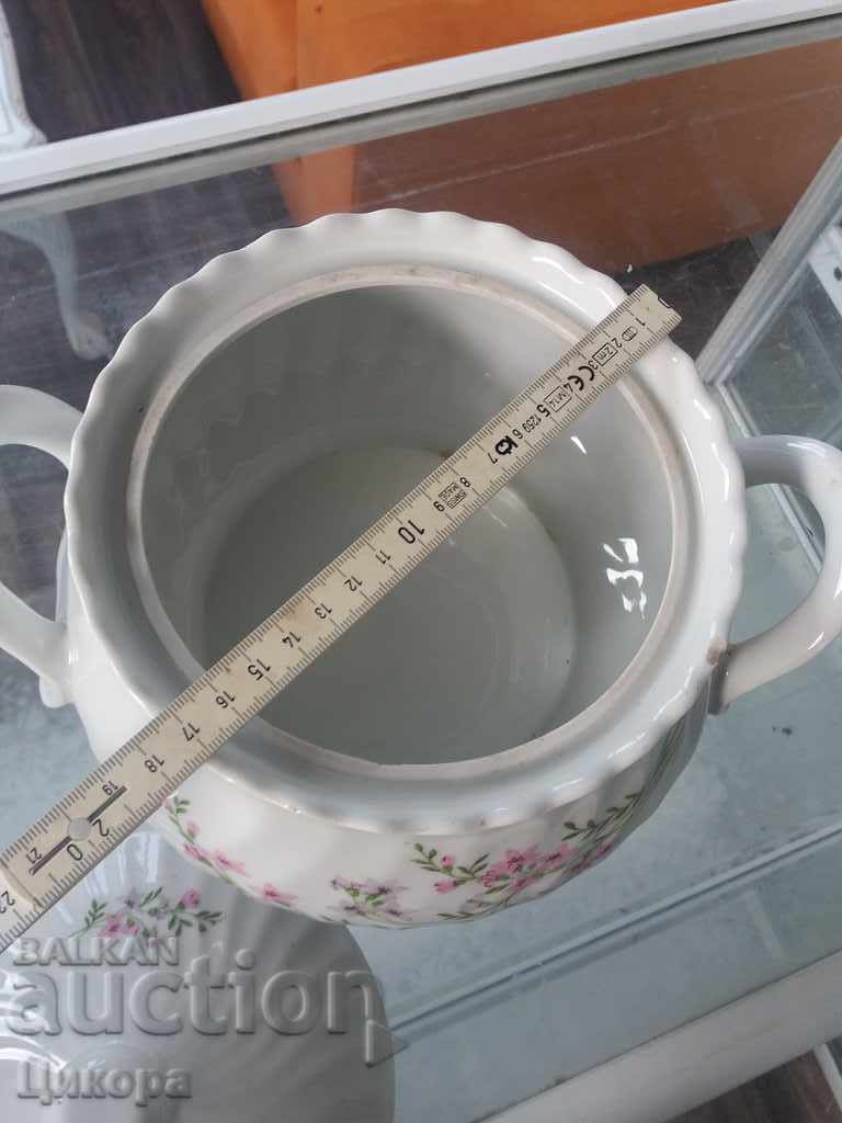 BULGARIAN PORCELAIN SOUP PORCELAIN SERVICE - 5 BULGARIAN PORCELAIN SOUP PORCELAIN SERVICE - 5