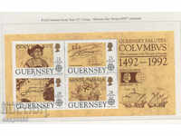 1992. Guernsey. 500 years since the discovery of America, EXPO'92.