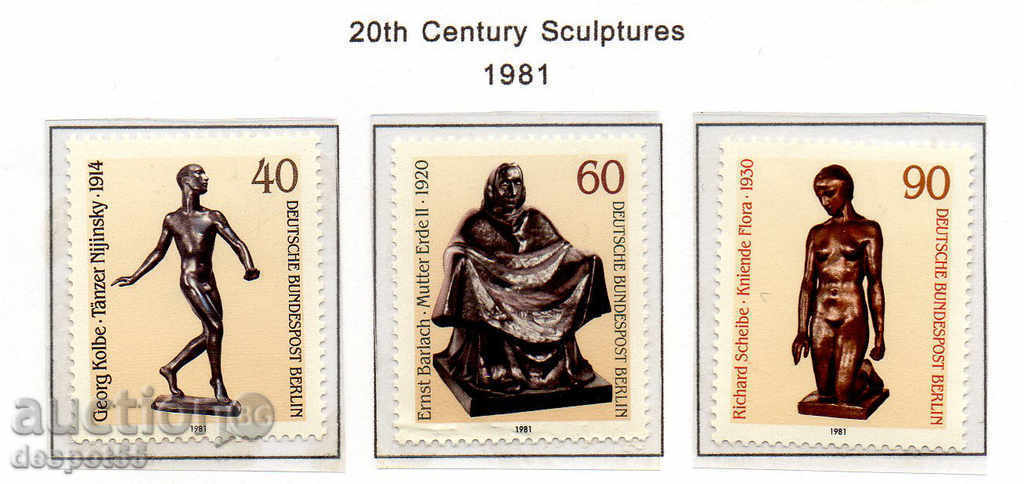 1981. Berlin. Sculptors of the XX century.