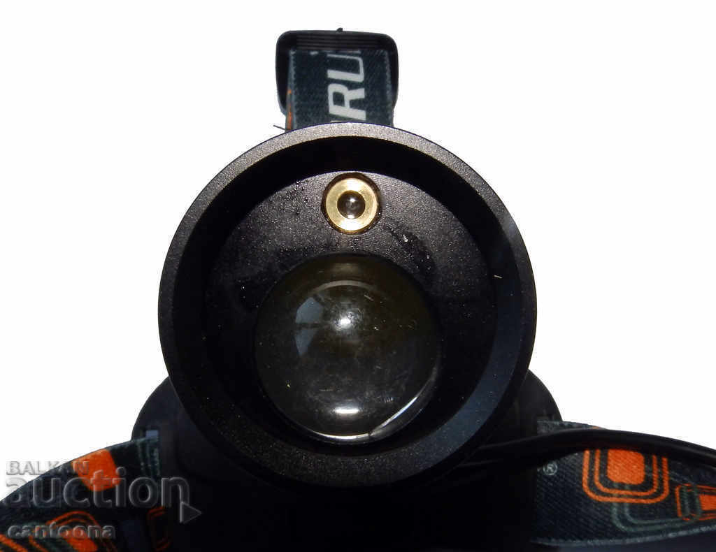 Auction  LED Headlamp with Rechargeable Batteries and Built-in Laser