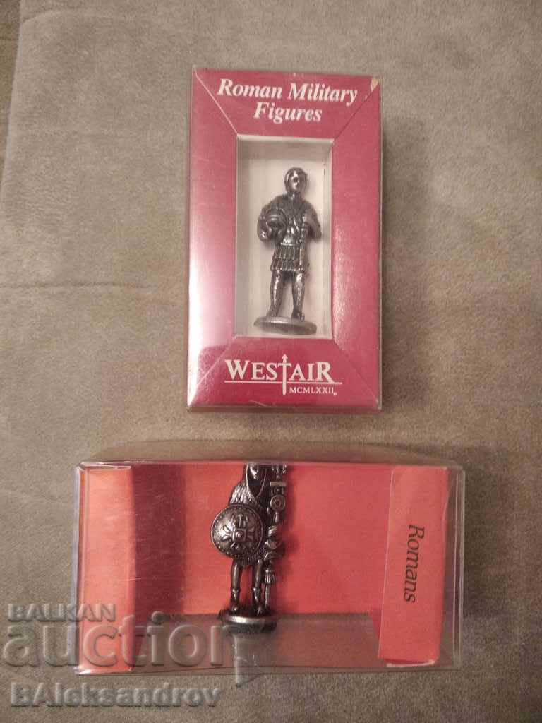 Lot of metal figures in original packaging