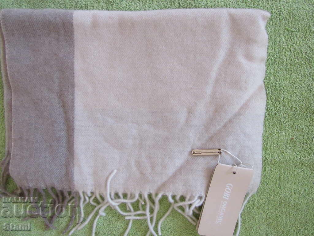 New cashmere scarf GOBI - organic cashmere, Mongolia
