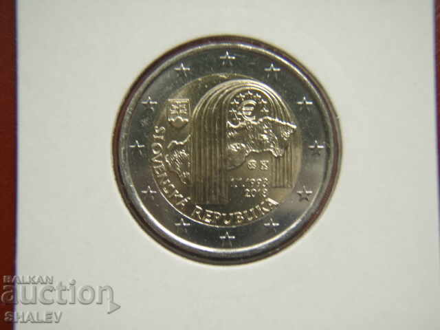 2 euro 2018 Slovakia "25 years Republic" /Slovakia/ (2 euro) with price 8.89 BGN | € 4.55 2 euro 2018 Slovakia "25 years Republic" /Slovakia/ (2 euro) with price 8.89 BGN | € 4.55