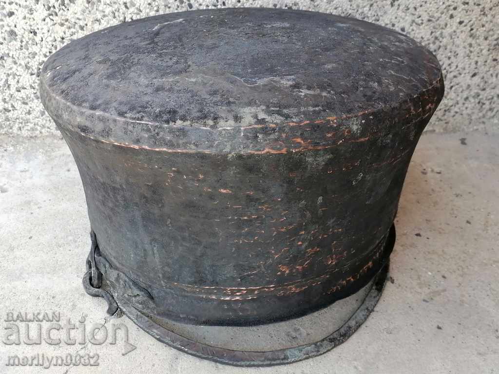 Old harania, copper vessel, large cauldron, copper, dustpan with price € 140.99 | 275.75 BGN