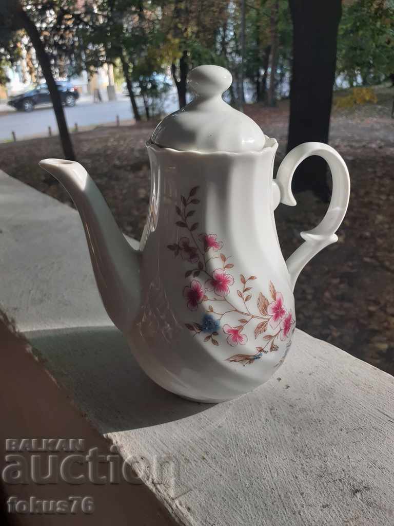 Excellent Bulgarian porcelain jug with stamps with price 49.00 BGN | € 25.05 Excellent Bulgarian porcelain jug with stamps with price 49.00 BGN | € 25.05