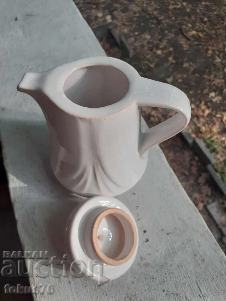 Δημοπρασία Υπέροχη κανάτα παλαιάς βουλγάρικης πορσελάνης με σφραγίδα Δημοπρασία Υπέροχη κανάτα παλαιάς βουλγάρικης πορσελάνης με σφραγίδα