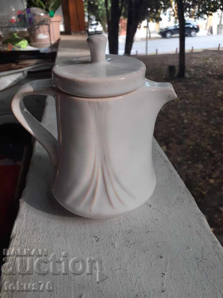 Υπέροχη κανάτα παλαιάς βουλγάρικης πορσελάνης με σφραγίδα - 6 Υπέροχη κανάτα παλαιάς βουλγάρικης πορσελάνης με σφραγίδα - 6