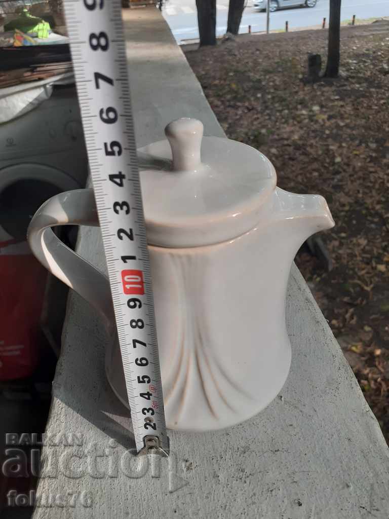 Υπέροχη κανάτα παλαιάς βουλγάρικης πορσελάνης με σφραγίδα - 7 Υπέροχη κανάτα παλαιάς βουλγάρικης πορσελάνης με σφραγίδα - 7