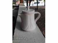 Cană superbă din porțelan vechi bulgăresc, cu ștampilă