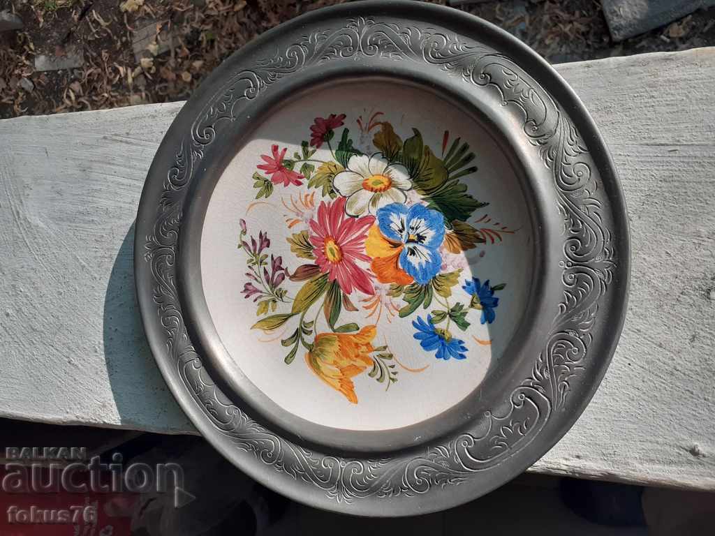 Old and rare collector's plate for Bassano porcelain wall - 5 Old and rare collector's plate for Bassano porcelain wall - 5