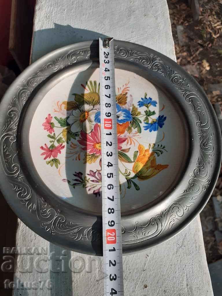 Old and rare collector's plate for Bassano porcelain wall - 7 Old and rare collector's plate for Bassano porcelain wall - 7