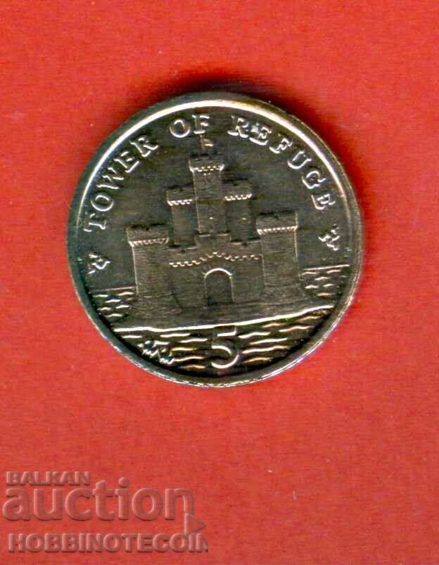 ISLE OF MAN ISLE OF MAN 5 Penny τεύχος 2007 NEW UNC