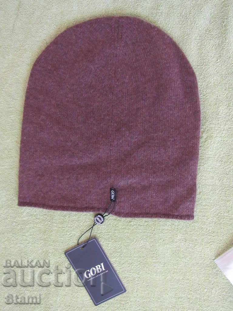 Women's/Men's GOBI Knitted Hat, 100% Cashmere, Mongolia with price 98.00 BGN | € 50.11 Women's/Men's GOBI Knitted Hat, 100% Cashmere, Mongolia with price 98.00 BGN | € 50.11