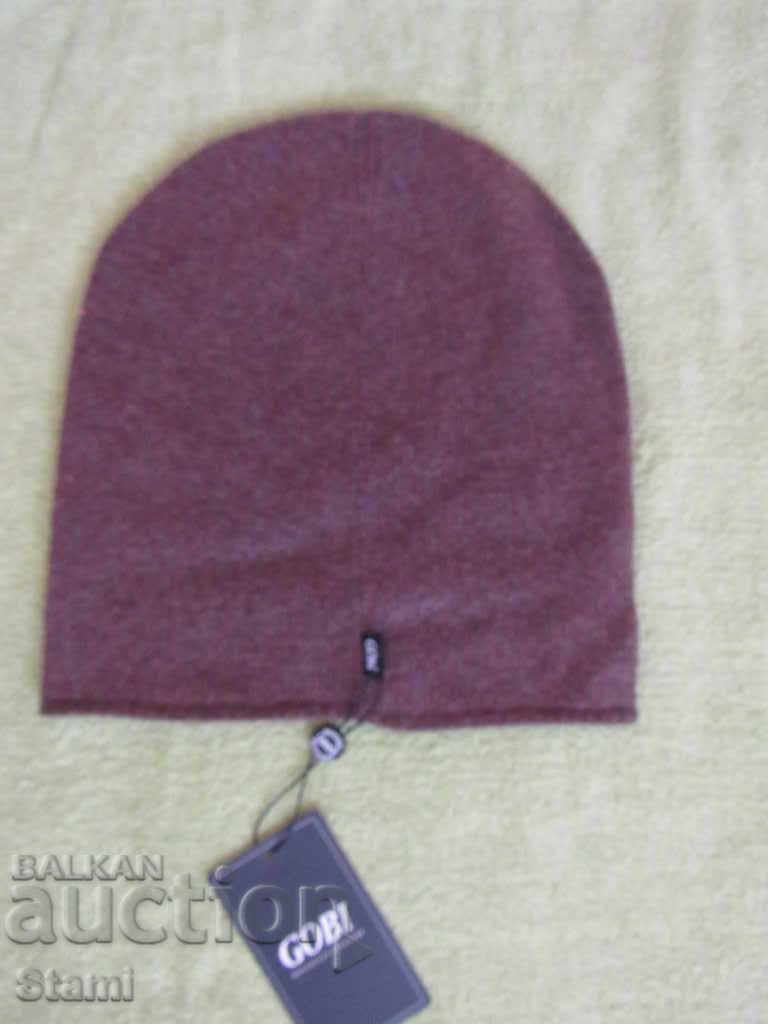 Delivery of Women's/Men's GOBI Knitted Hat, 100% Cashmere, Mongolia Delivery of Women's/Men's GOBI Knitted Hat, 100% Cashmere, Mongolia