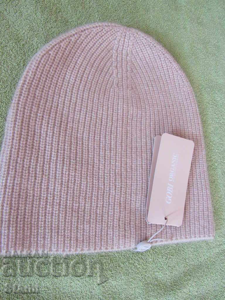 Women's/Men's GOBI Knitted Hat, 100% Cashmere, Mongolia with price 95.00 BGN | € 48.57