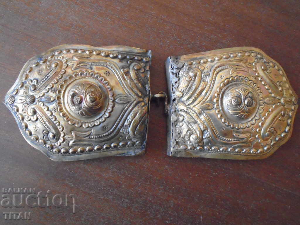OLD SILVER BUCKLE, HIGH SAMPLE, FORGED