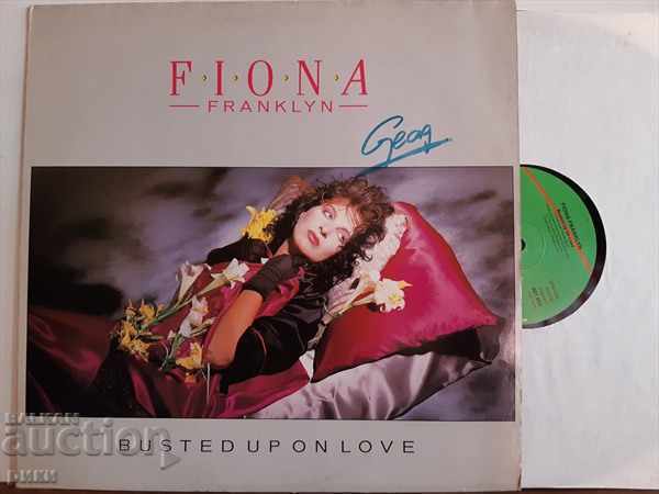 Fiona Franklyn - Busted Up On Love 1984 Maxi single