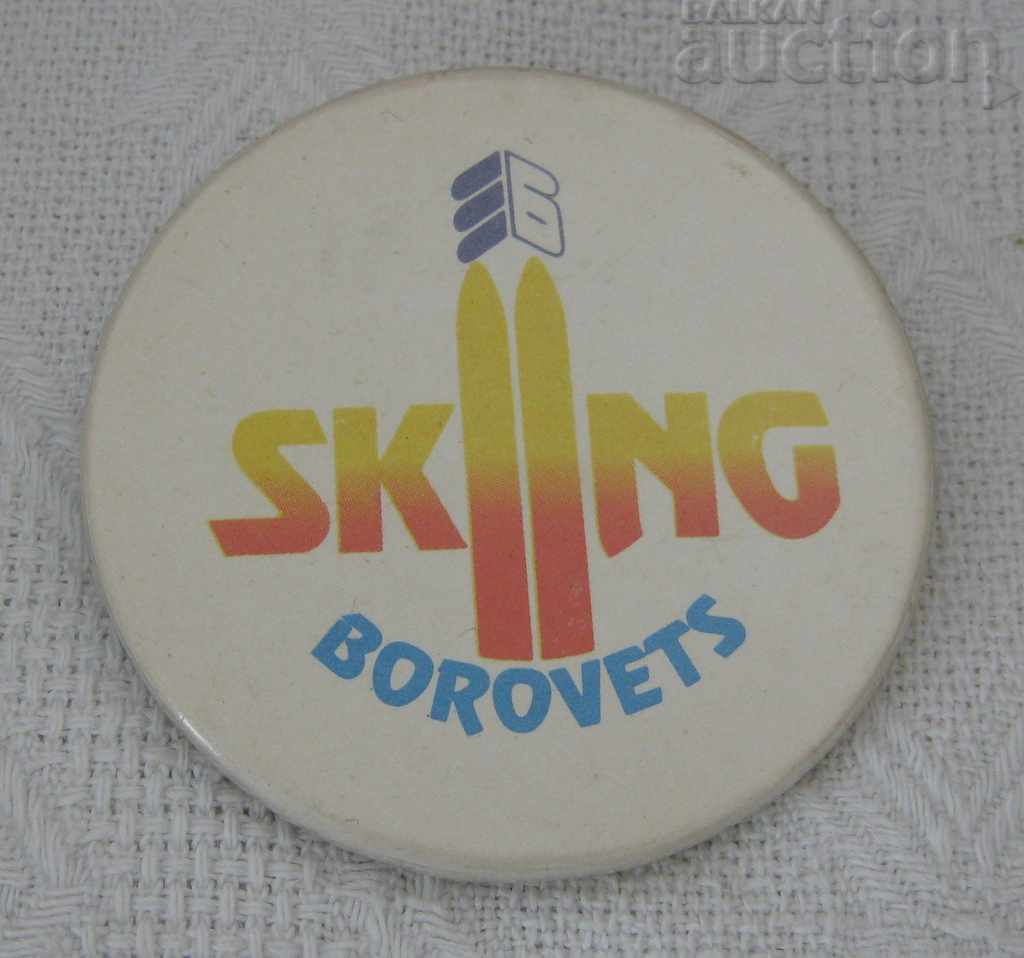 SKI COMPETITIONS BOROVETS BADGE