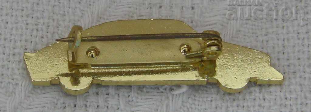 A PORSHE CAR? BADGE with price 4.00 BGN | € 2.05 A PORSHE CAR? BADGE with price 4.00 BGN | € 2.05