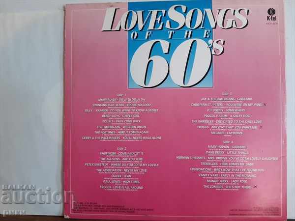 Love Songs Of The 60's 2 LP with price 14.00 BGN | € 7.16 Love Songs Of The 60's 2 LP with price 14.00 BGN | € 7.16
