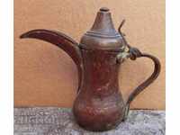Urcior otoman vechi de cupru, ceainic, ibric de cafea, ceainic