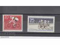 Пощенски марки 1960 г. DDR Колоездене Спорт