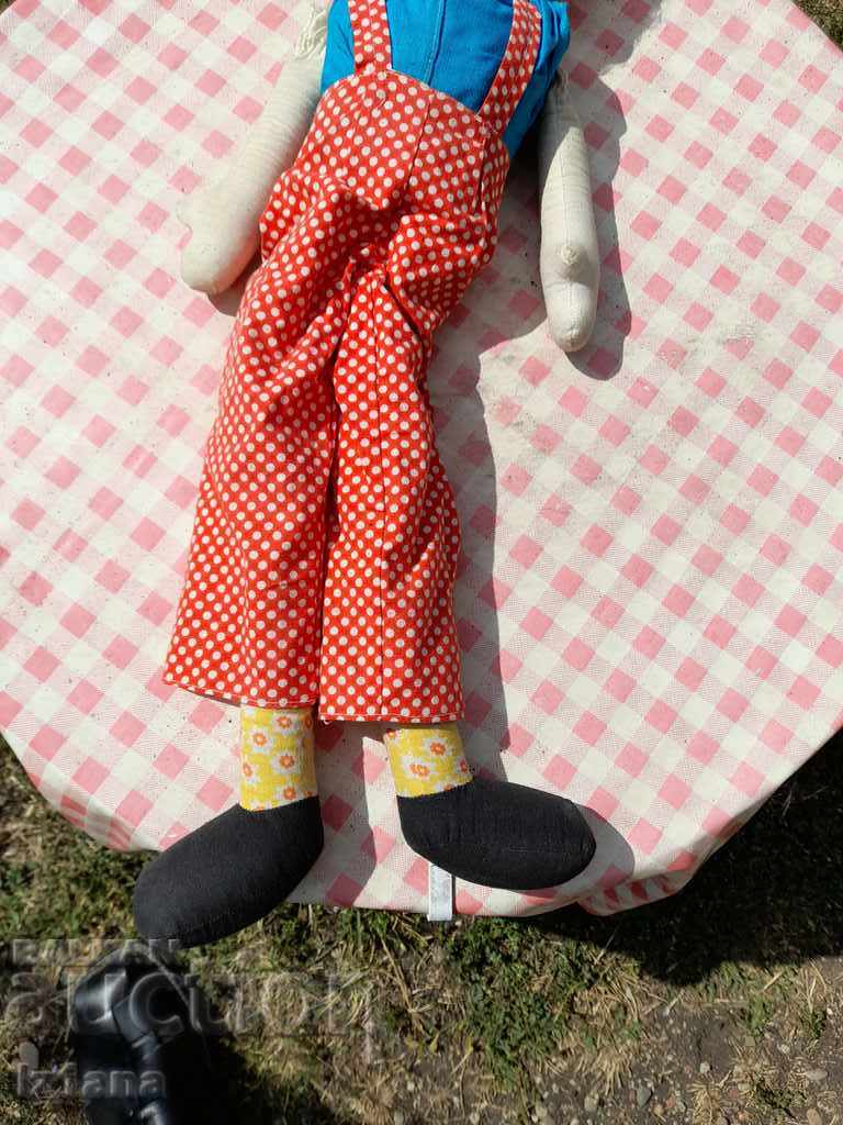 Auction Old doll, clown Auction Old doll, clown