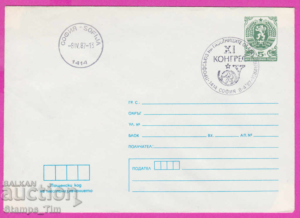 Auction 267832 / Bulgaria PPTZ 1987 professor of slave communications Auction 267832 / Bulgaria PPTZ 1987 professor of slave communications