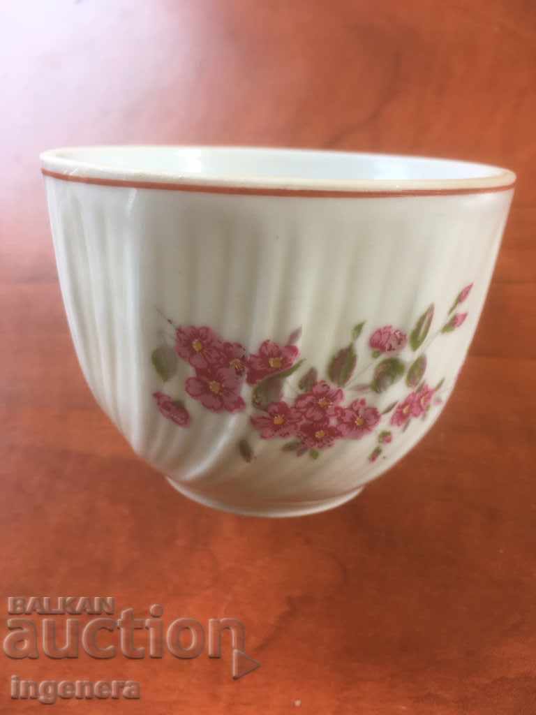 PORCELAIN COFFEE CUP TEA BULGARIA with price 4.00 BGN | € 2.05 PORCELAIN COFFEE CUP TEA BULGARIA with price 4.00 BGN | € 2.05