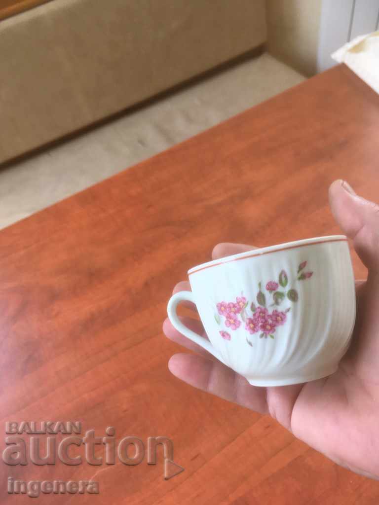 PORCELAIN CUP FOR COFFEE TEA BULGARIA PORCELAIN CUP FOR COFFEE TEA BULGARIA
