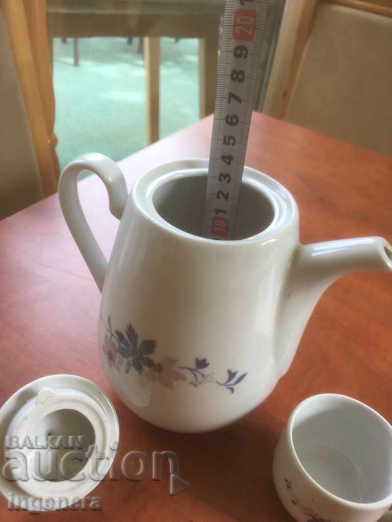 Auction PORCELAIN JUG GLASS BULGARIA Auction PORCELAIN JUG GLASS BULGARIA
