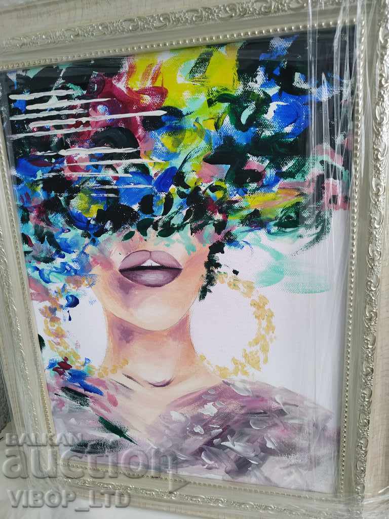 ABSTRACT LOVE, oil painting on canvas, signature frame with price 54.98 BGN | € 28.11 ABSTRACT LOVE, oil painting on canvas, signature frame with price 54.98 BGN | € 28.11