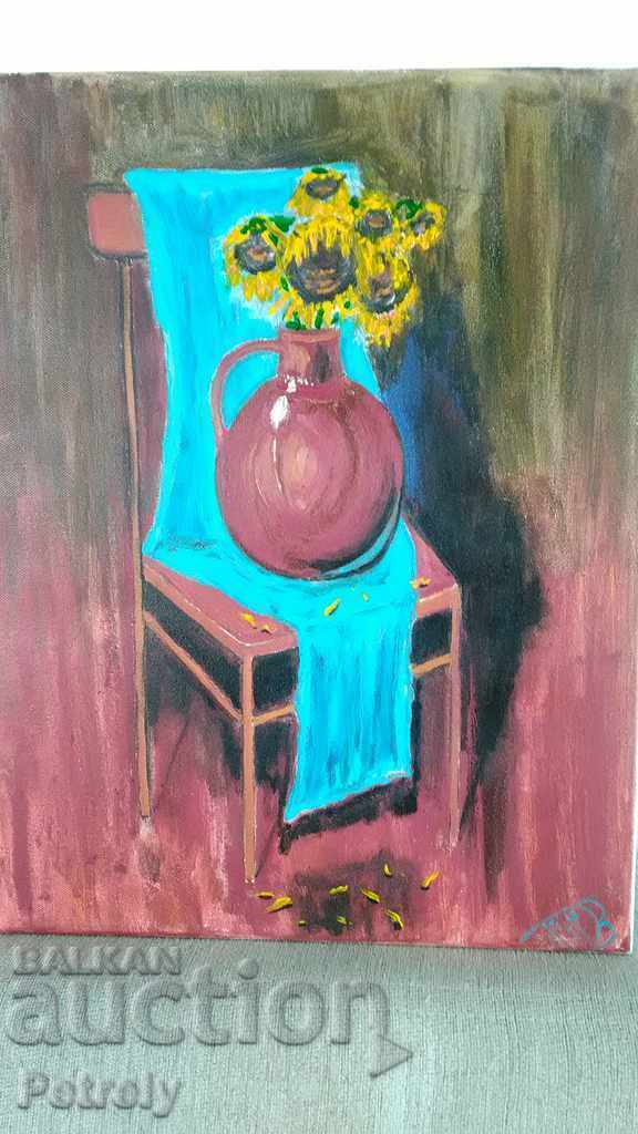 Auction Oil on canvas Auction Oil on canvas