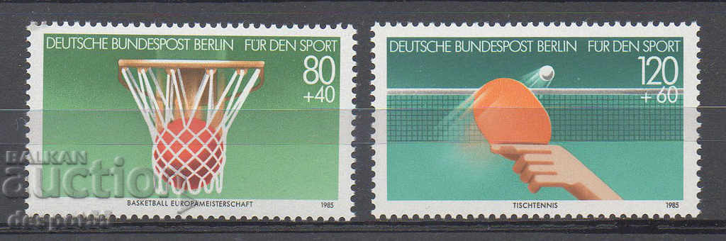 1985. Berlin. Sport.
