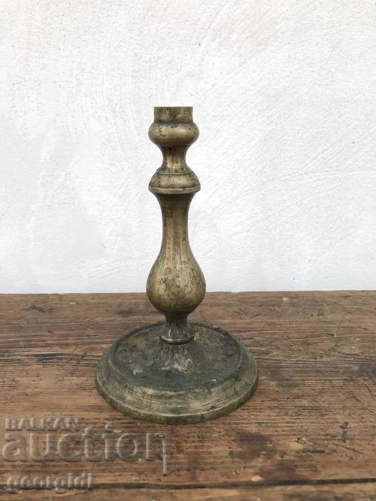 Very old table candlestick №0768