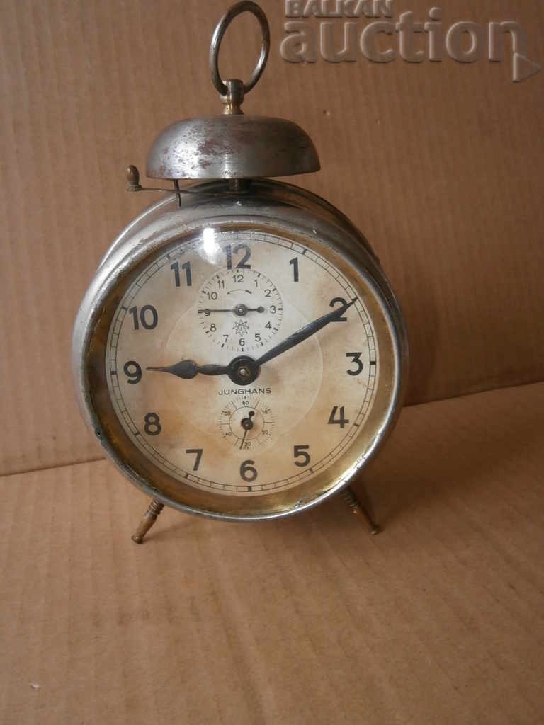 Часовник  будилник Юнгханс Junghans нач на 20-ти век