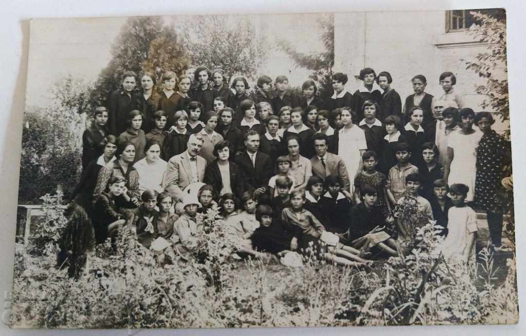 VACANȚE BURGAS 1928 - ORFANI PENSIUNE FOTO EVDOKIA NADEZDA