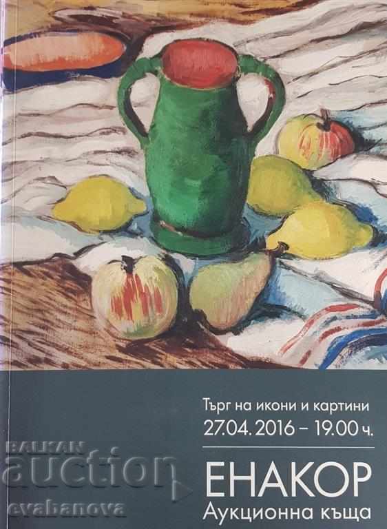 Catalog magazine from auction auction house Enakor 27.04.2016
