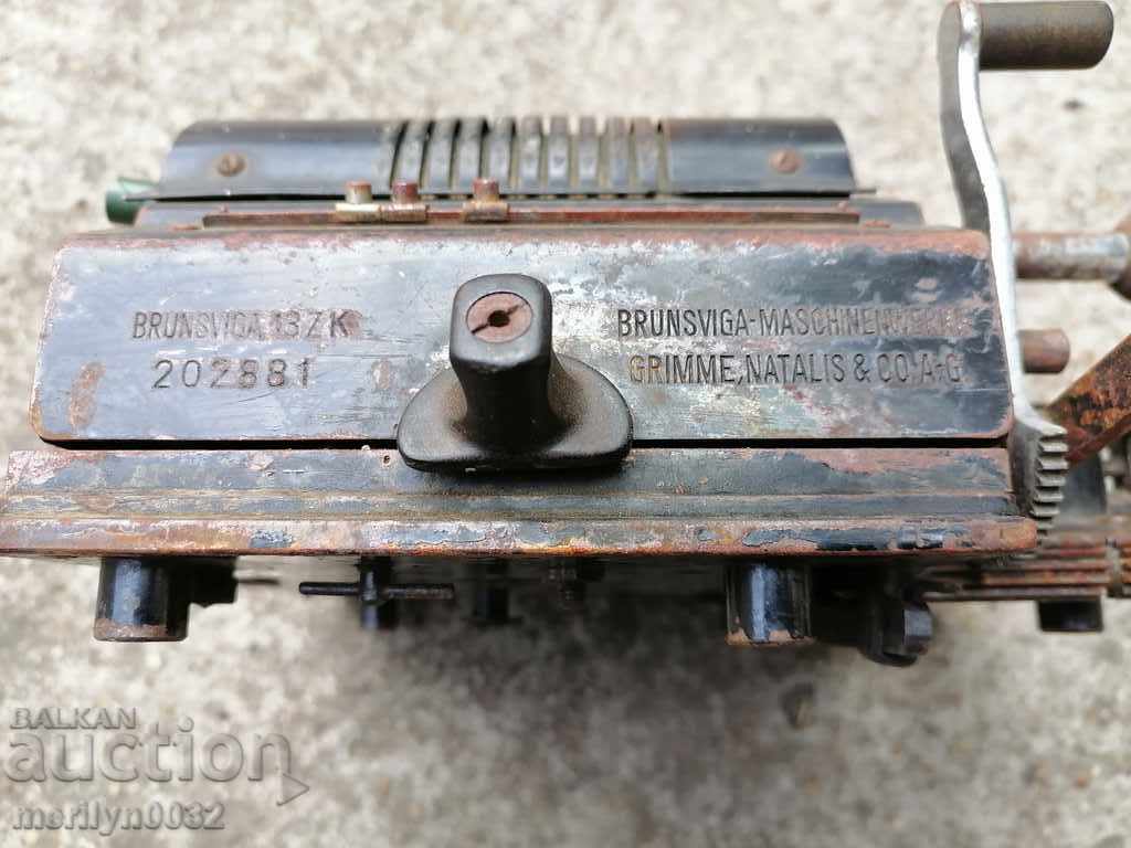 Licitație Calculator german BRUNSVIGA calculator abacus